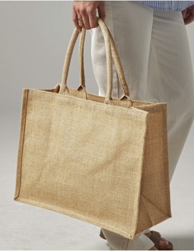WES-W437-Shimmer Jute Shopper